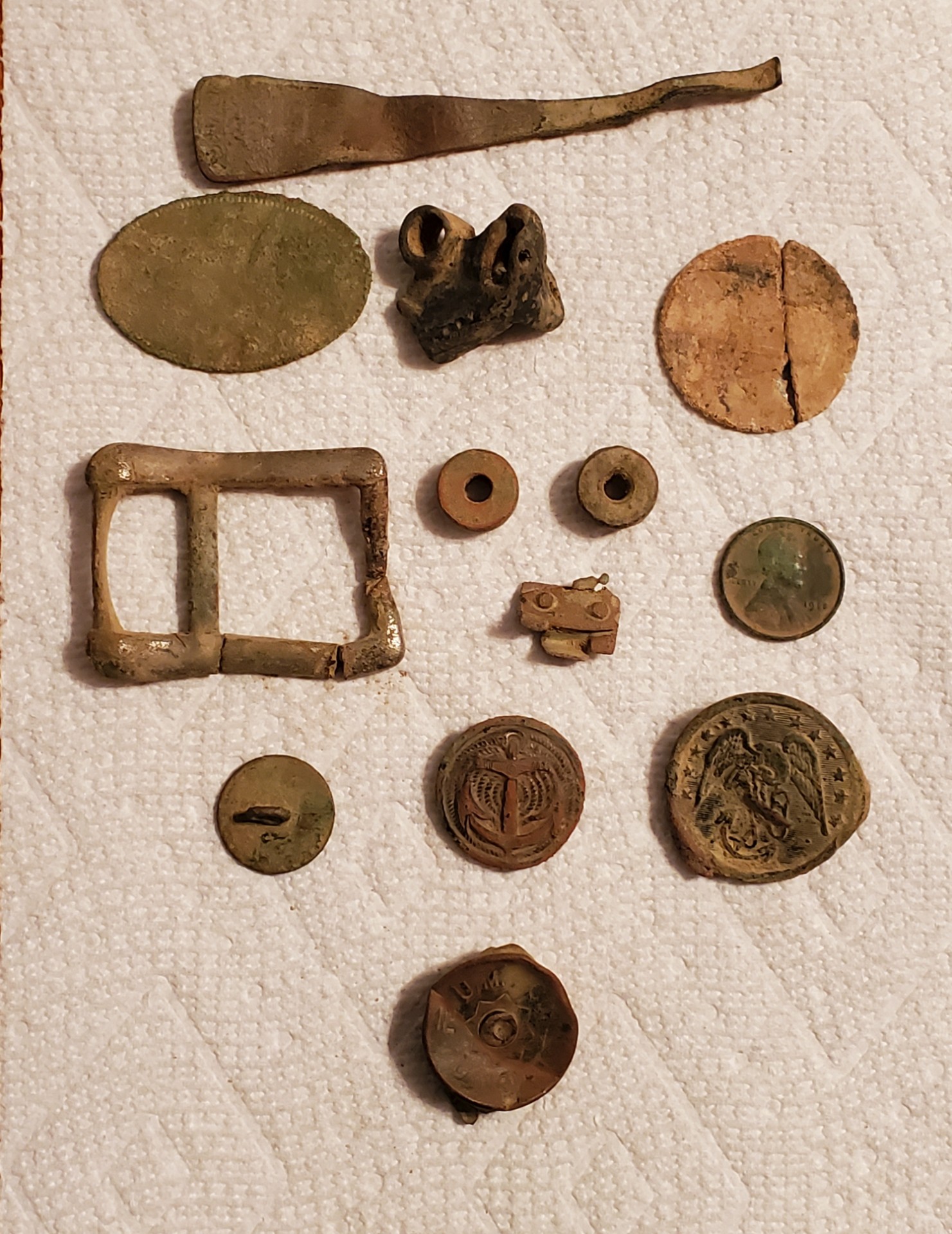 Just The Artifacts #3 - Metal Detecting For Coins & Relics ...