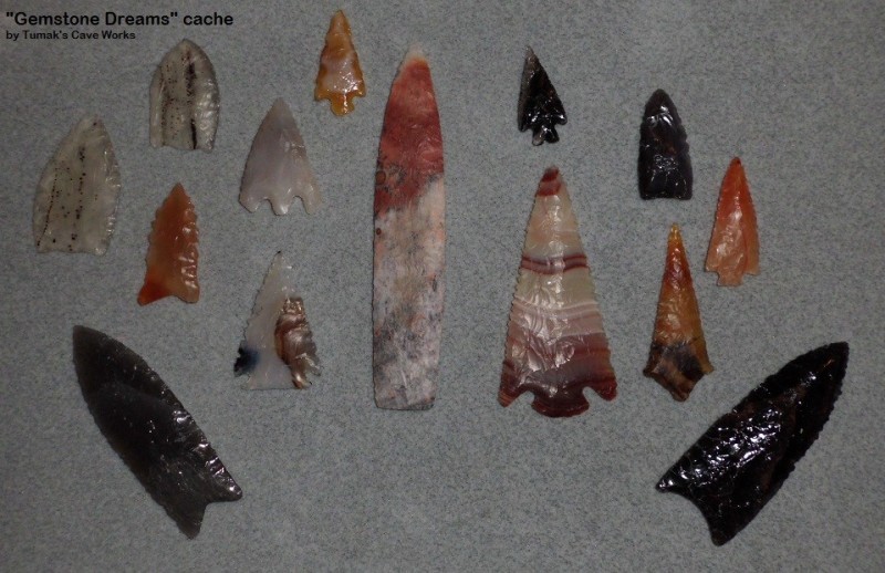 arrowheads cache gemstone dreams 2012.JPG